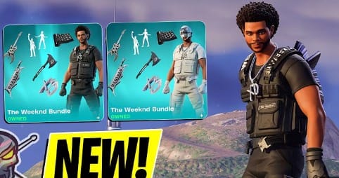 The Weeknd Fortnite Items