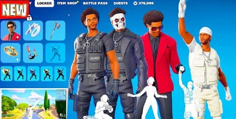Weeknd-fortnite-all-styles