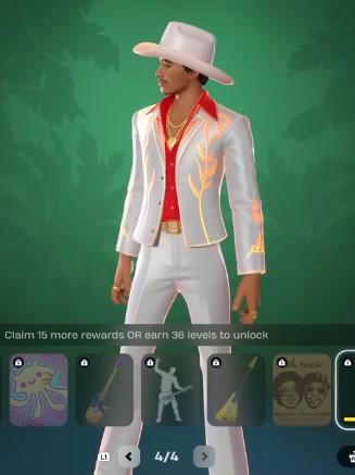 New bruno mars skin as of 18 june 2025