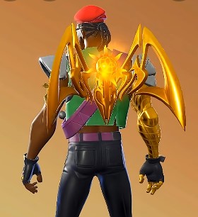 Major Lazer Signature Back Bling Lazer Wings