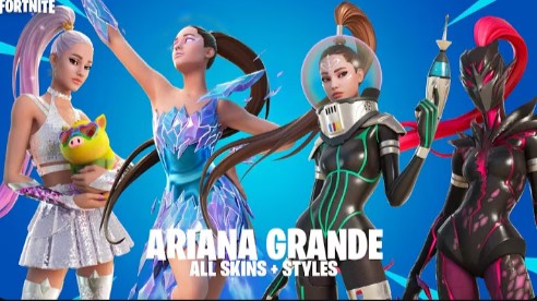 ariana-grande-fortnite-skin all varient